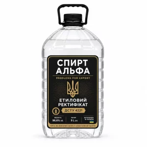 Спирт Альфа пищевой высокой степени очистки